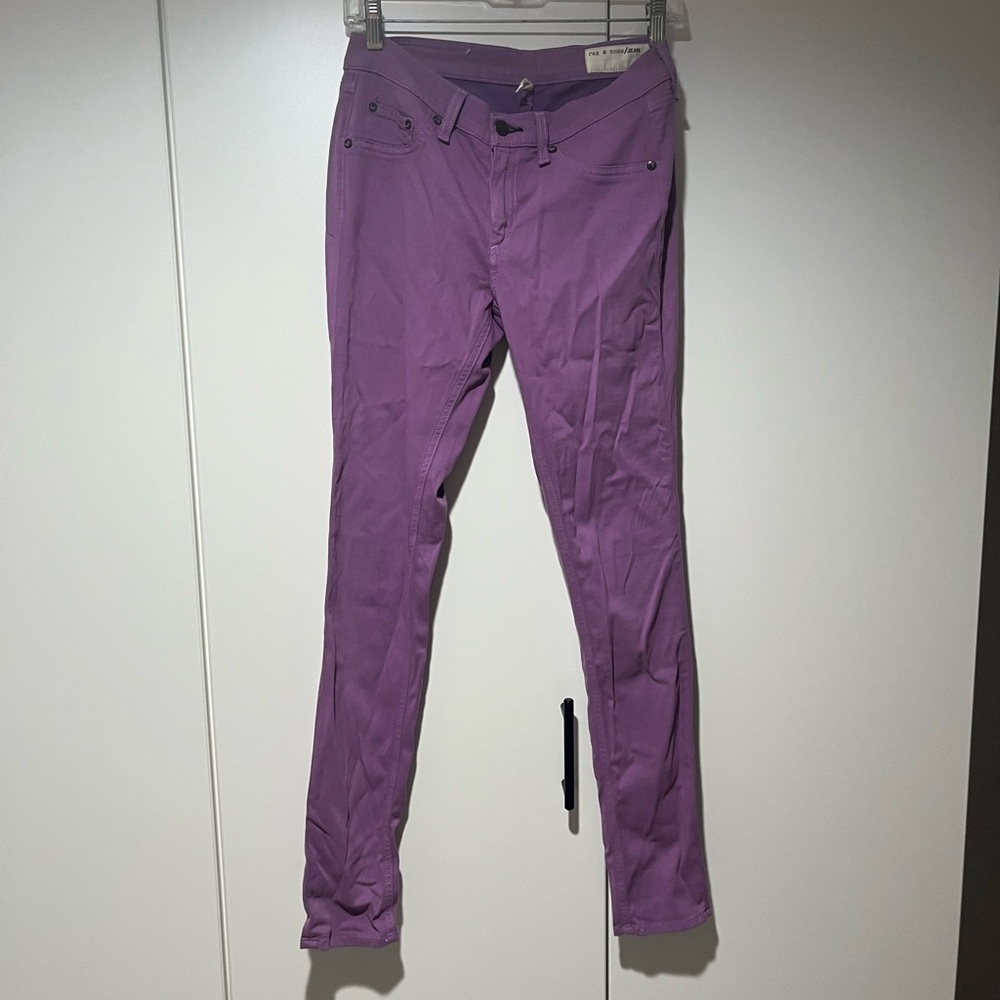 rag & bone Purple Skinny Pants